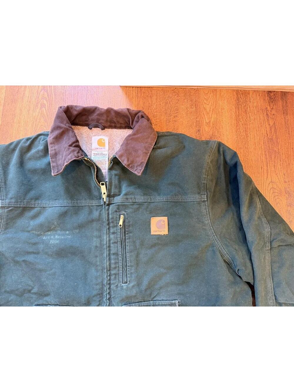 Vintage Carhartt C61 Detroit Jacket Size XL (Nov 2004) - Picture 3 of 9